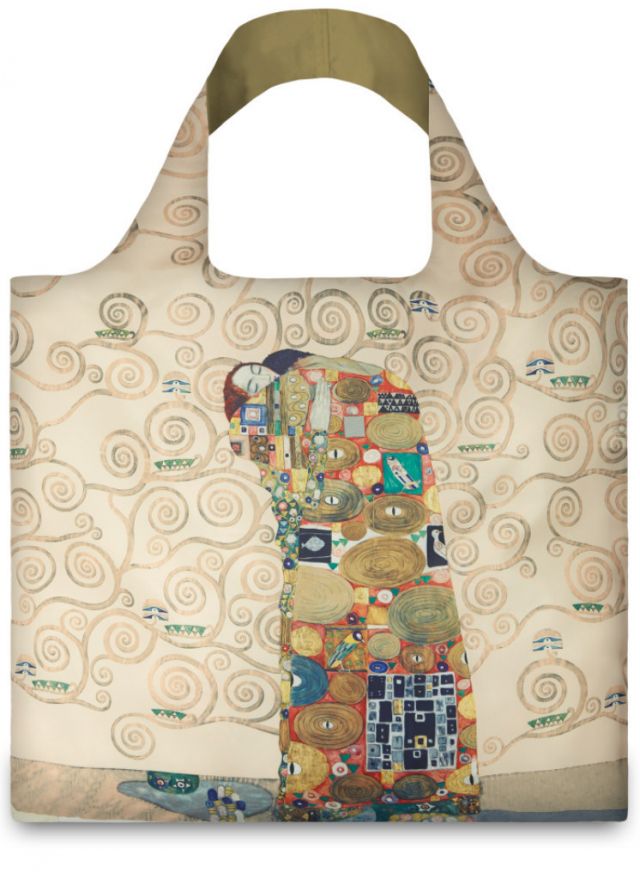 LOQI Museum collection Gustav Klimt The Fullfilment bag