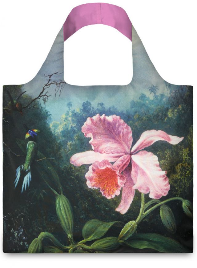 LOQI Museum collection Martin Johnson Heade Still Life with Orchid bag