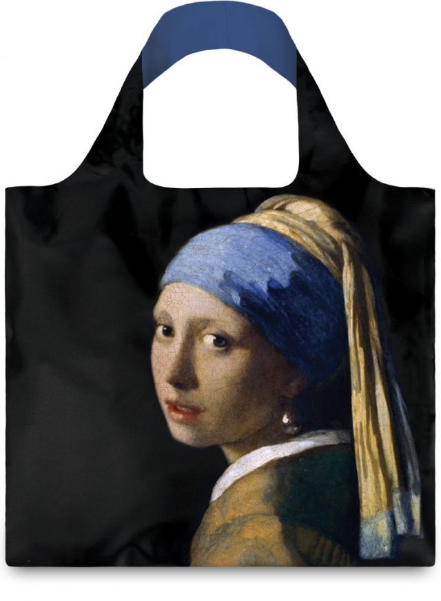 LOQI Museum collection Johannes Vermeer Girl with a Pearl Earring bag