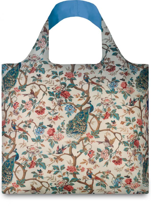 LOQI Museum collection Wall Hanging Peacock and Peonies bag
