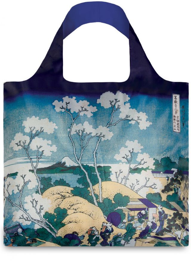 LOQI Museum collection Hokusai Fuji from Gotenyama bag