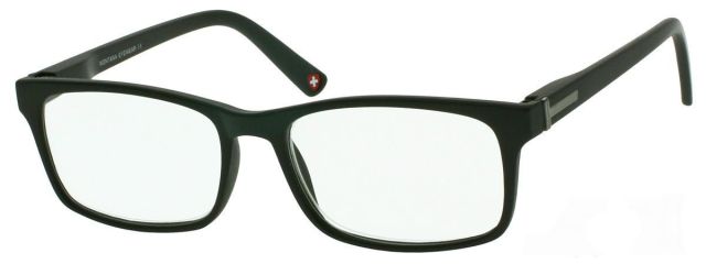 Dioptrické čtecí brýle Montana MR73 +1,0D Černý matný rámeček s pouzdrem
