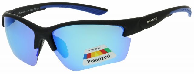 Polarizační sluneční brýle P2251-4 Matný rímeček