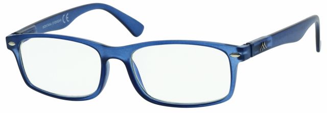 Brýle na počítač Montana HBLF83C +0,0D S filtrem proti modrému světlu včetně pouzdra