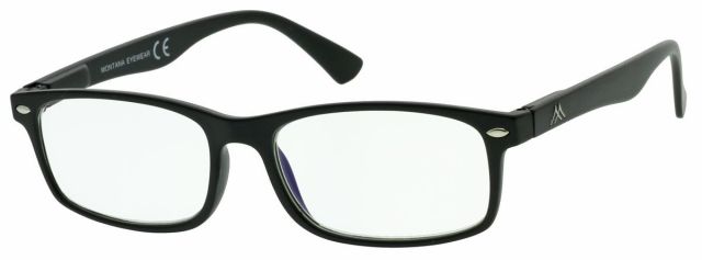 Brýle na počítač Montana HBLF83 +1,0D S filtrem proti modrému světlu včetně pouzdra