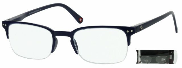 Dioptrické čtecí brýle Montana MR71B +1,0D S pouzdrem