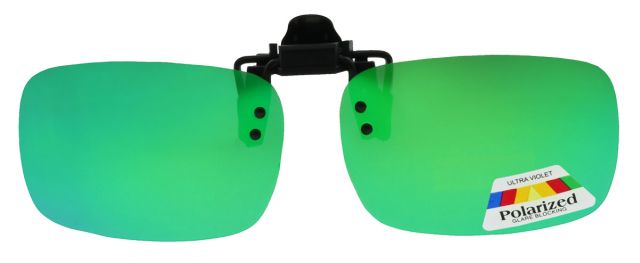 Polarizační sluneční brýle Klip na brýle 5830-6 Zelený