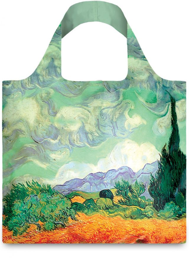 LOQI Museum collection Vincent Van Gogh A Weat Field with Cypresses