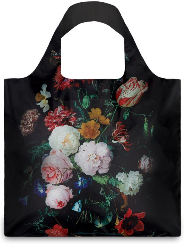 LOQI Museum collection Jan Davidsz de Heem Still Life with Flowers bag