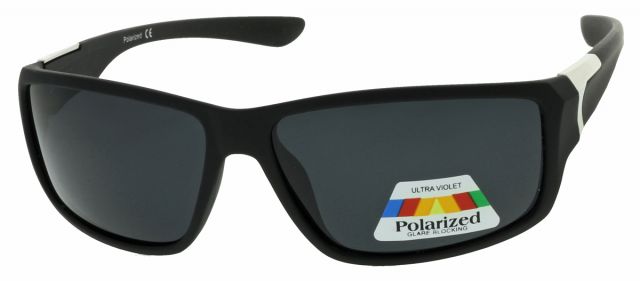 Polarizační sluneční brýle P3204-1 Matný plastový rámeček