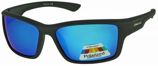 Polarizační sluneční brýle P3203-2 Matný plastový rámeček