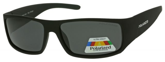 Polarizační sluneční brýle PO2114-1 Černý matný rámeček