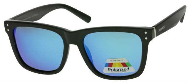 Polarizační sluneční brýle PO2152 Černý lesklý rámeček