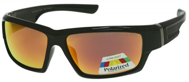 Polarizační sluneční brýle PO2111-2 Lesklý rámeček
