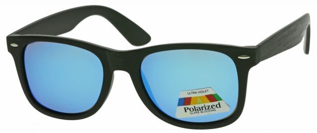 Polarizační sluneční brýle P1851-2 Modrý matný rámeček