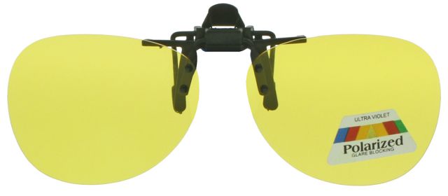 Polarizační sluneční brýle Klip na brýle 5845-5 Žlutý rozjasňovací
