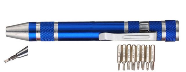 Multifunkční šroubovák Modrý - F0975 