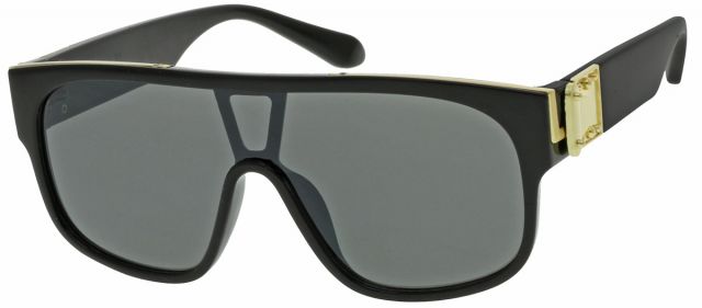Unisex sluneční brýle S4065 Černý lesklý rámeček