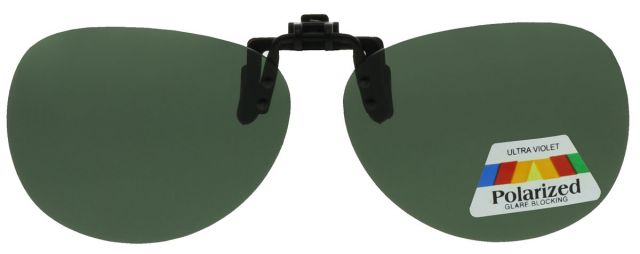 Polarizační sluneční brýle Klip na brýle 5845-6 Zelený