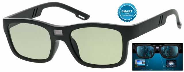 Fotochromatické polarizační brýle Modi F8848 Chytré brýle s čipem - mění zabarvení 0,1s
