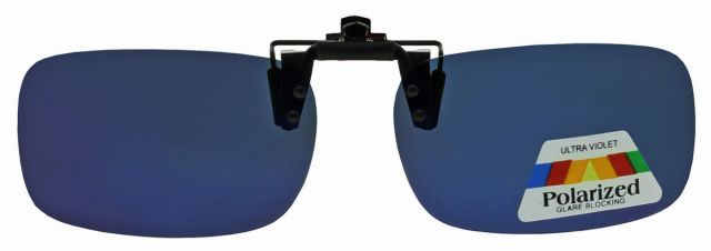 Polarizační sluneční brýle Klip na brýle 5830-9 Modrý zrcadlový