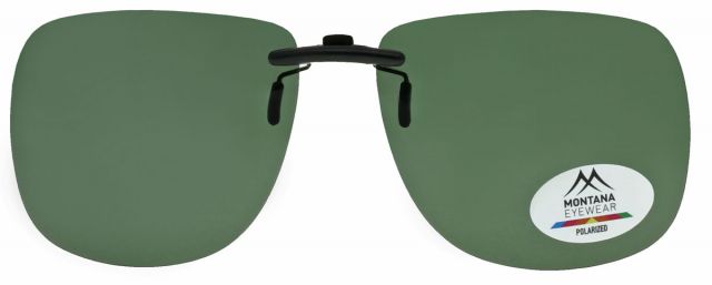 Polarizační sluneční brýle Klip na brýle Montana C1 Zelený