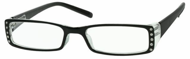 Dioptrické čtecí brýle D1169C +1,0D Set z poudrem, utěrkou a šnůrkou