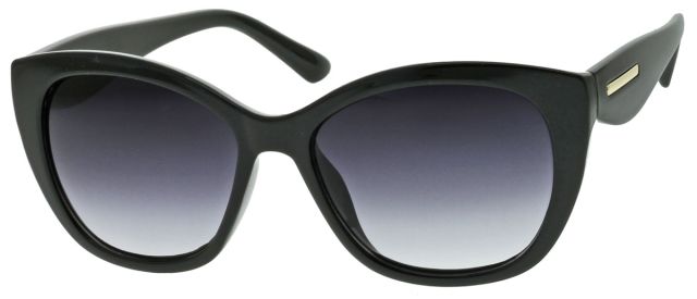 Dámské sluneční brýle TR23057 Černý lesklý rámeček