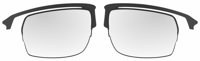 Optická redukce sportovních brýlí R2 - kovová ATPRX7 - pro Racer AT063 