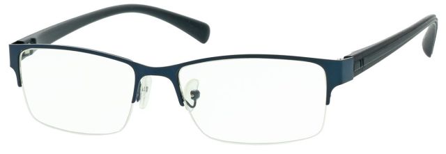 Dioptrické čtecí brýle D230M +4,5D Modrý lesklý rámeček