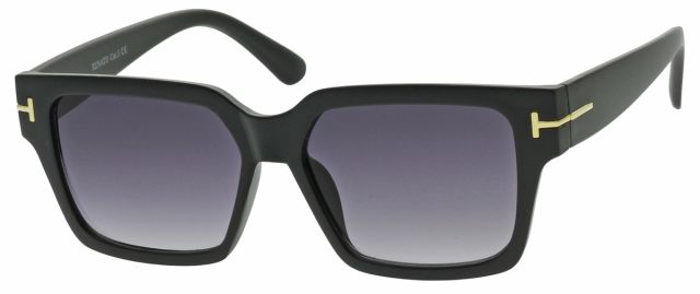 Unisex sluneční brýle 23661-2 Černý matný rámeček
